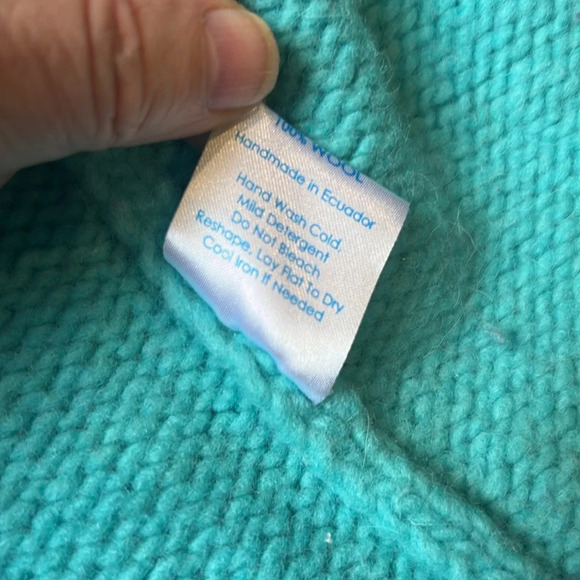 🧚 Beautiful vintage jacket zipper sweater with pockets handmade - Picture 9 of 14